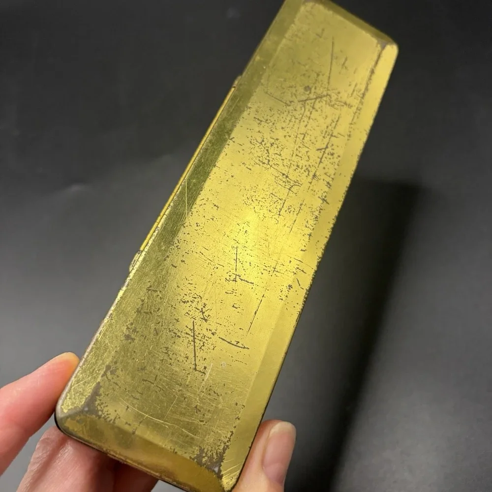 Vintage Dixon Eldorado Typhonite Drawing Pencil Tin/storage /Advertisement/EMPTY